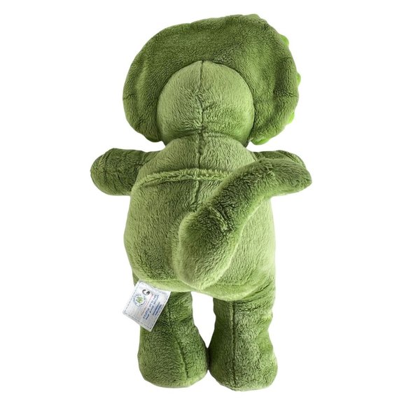 Build A Bear Dinosaur Plush Triceratops Green Dino Stuffed Animal 16” Toy - Picture 5 of 7